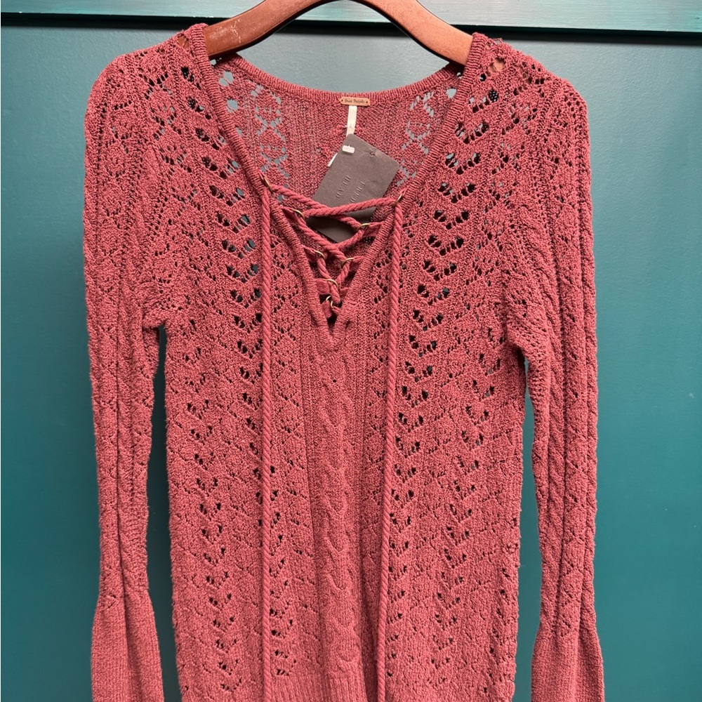 FREE PEOPLE Knit Sweater